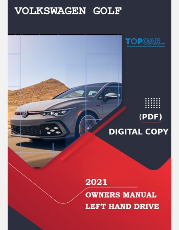 volkswagen golf 2021 owners manual